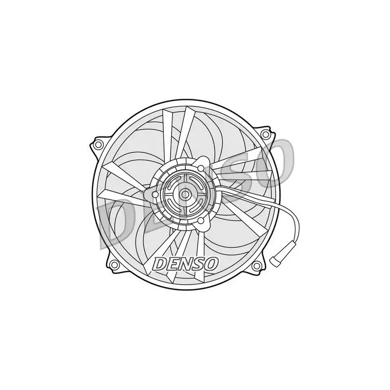 Radiatoriaus ventiliatorius  DENSO DER21014