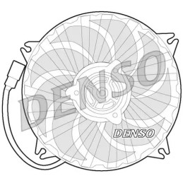 Radiatoriaus ventiliatorius  DENSO DER21017