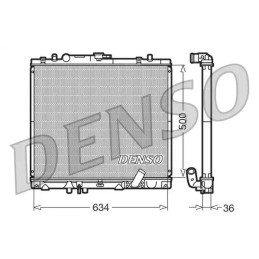 Variklio aušinimo radiatorius  DENSO DRM45020