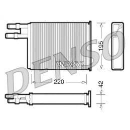 Salono radiatorius  DENSO DRR09031