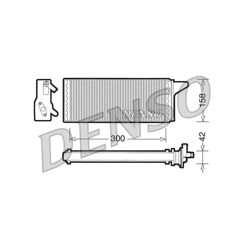 Salono radiatorius  DENSO DRR12001