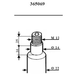 Amortizatorius  KYB 365069
