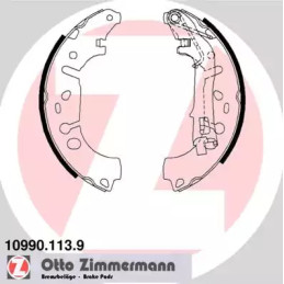 Stabdžių trinkelių komplektas  ZIMMERMANN 10990.113.9