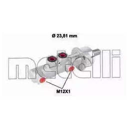 Stabdžių pagrindinis cilindras METELLI 05-0788