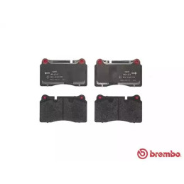 Diskinių stabdžių trinkelių rinkinys BREMBO P 02 002