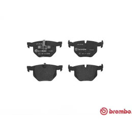 Diskinių stabdžių trinkelių rinkinys BREMBO P 06 039