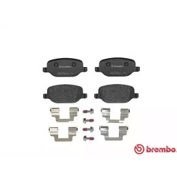 Diskinių stabdžių trinkelių rinkinys BREMBO P 23 089