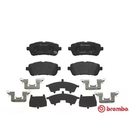 Diskinių stabdžių trinkelių rinkinys BREMBO P 16 013