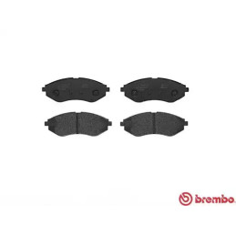 Diskinių stabdžių trinkelių rinkinys BREMBO P 24 048