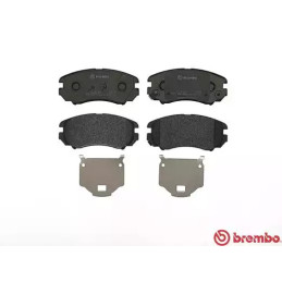 Diskinių stabdžių trinkelių rinkinys BREMBO P 30 018