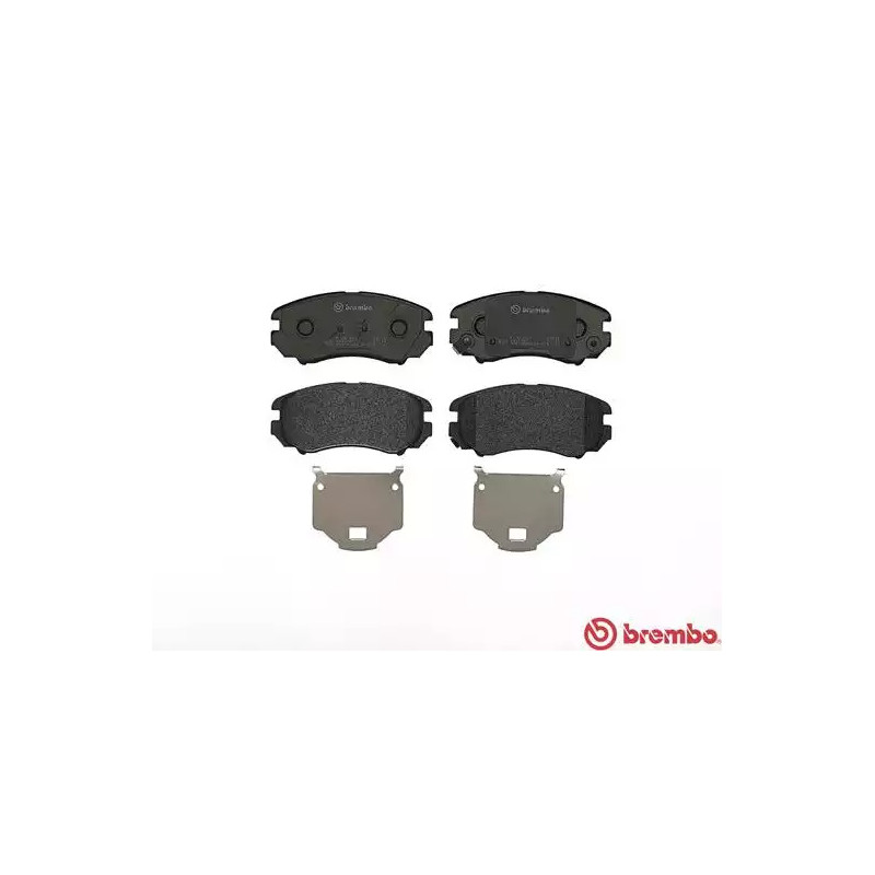 Diskinių stabdžių trinkelių rinkinys BREMBO P 30 018