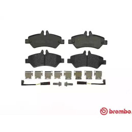 Diskinių stabdžių trinkelių rinkinys BREMBO P 50 084