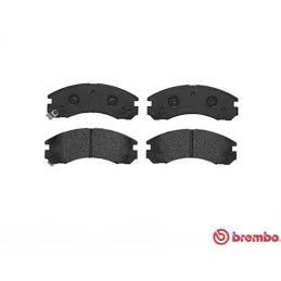 Diskinių stabdžių trinkelių rinkinys BREMBO P 54 017