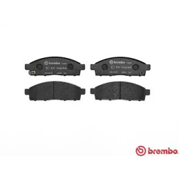 Diskinių stabdžių trinkelių rinkinys BREMBO P 54 038