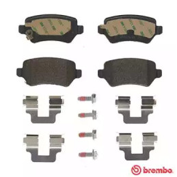 Diskinių stabdžių trinkelių rinkinys BREMBO P 59 038