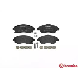 Diskinių stabdžių trinkelių rinkinys BREMBO P 59 036