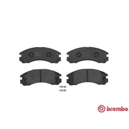 Diskinių stabdžių trinkelių rinkinys BREMBO P 61 089