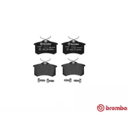 Diskinių stabdžių trinkelių rinkinys BREMBO P 68 024