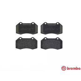 Diskinių stabdžių trinkelių rinkinys BREMBO P 68 036