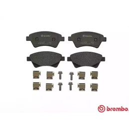 Diskinių stabdžių trinkelių rinkinys BREMBO P 68 034