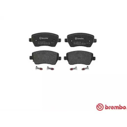 Diskinių stabdžių trinkelių rinkinys BREMBO P 68 033