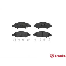 Diskinių stabdžių trinkelių rinkinys BREMBO P 79 015