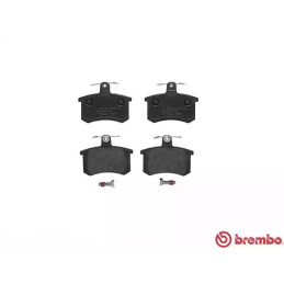 Diskinių stabdžių trinkelių rinkinys BREMBO P 85 013