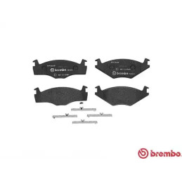 Diskinių stabdžių trinkelių rinkinys BREMBO P 85 012