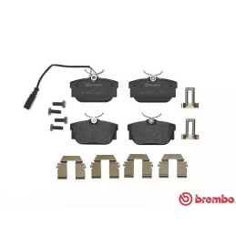 Diskinių stabdžių trinkelių rinkinys BREMBO P 85 046