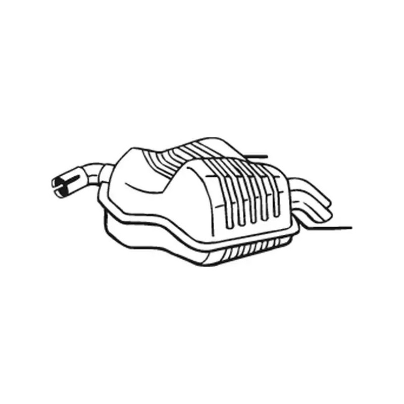 Galinis duslintuvas BOSAL 215-003