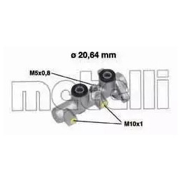 Stabdžių pagrindinis cilindras  METELLI 05-0514