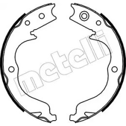 Rankinio stabdžio trinkelių komplektas  METELLI 53-0268