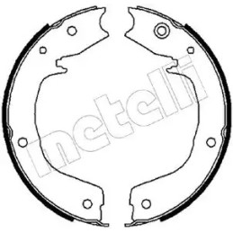 Rankinio stabdžio trinkelių komplektas  METELLI 53-0267
