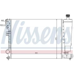 Variklio aušinimo radiatorius  NISSENS 61396