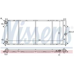 Variklio aušinimo radiatorius  NISSENS 65184