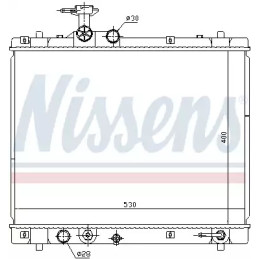 Variklio aušinimo radiatorius  NISSENS 69402