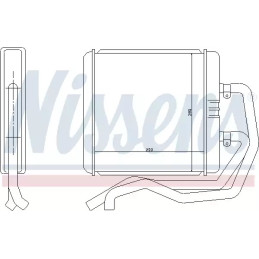 Salono radiatorius  NISSENS 71811