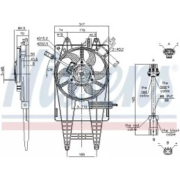 Radiatoriaus ventiliatorius  NISSENS 85162