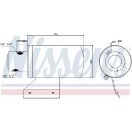 Oro kondicionieriaus džiovintuvas  NISSENS 95053