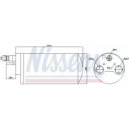Oro kondicionieriaus džiovintuvas  NISSENS 95341