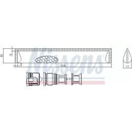 Oro kondicionieriaus džiovintuvas  NISSENS 95351