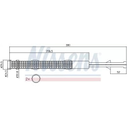 Oro kondicionieriaus džiovintuvas  NISSENS 95359