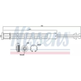 Oro kondicionieriaus džiovintuvas  NISSENS 95358