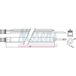 Oro kondicionieriaus džiovintuvas  NISSENS 95465