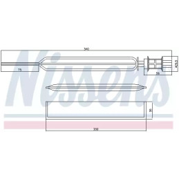 Oro kondicionieriaus džiovintuvas  NISSENS 95469