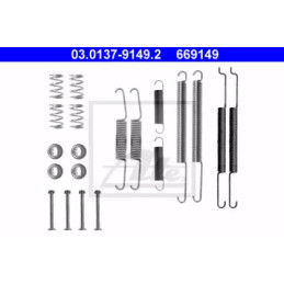Stabdžių trinkelių priedų komplektas  ATE 03.0137-9149.2