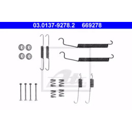Stabdžių trinkelių priedų komplektas  ATE 03.0137-9278.2