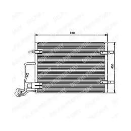 Oro kondicionieriaus radiatorius DELPHI TSP0225453