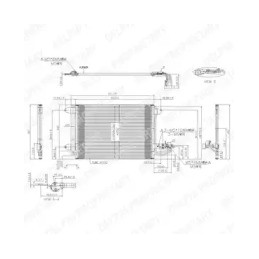 Oro kondicionieriaus radiatorius DELPHI TSP0225482