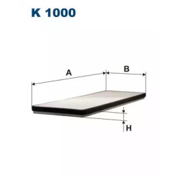 Salono filtras FILTRON K1000